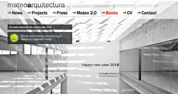 Imagen del web de Josep Lluís Mateo - mateoarquitectura